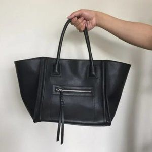 Large Black Forever 21 Celine Phantom Bag